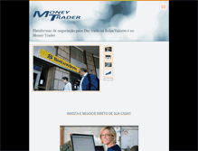 Tablet Screenshot of moneytrader.com.br